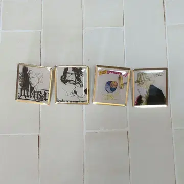 BLEACH 원화전 핀 배지 4개 세트
