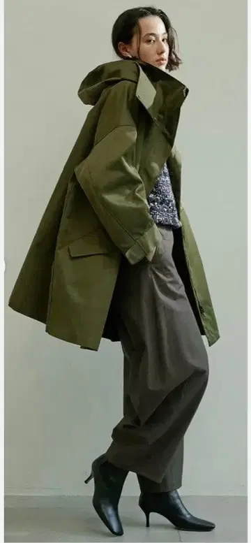 [미사용] gallardagalante 밀리터리 코트