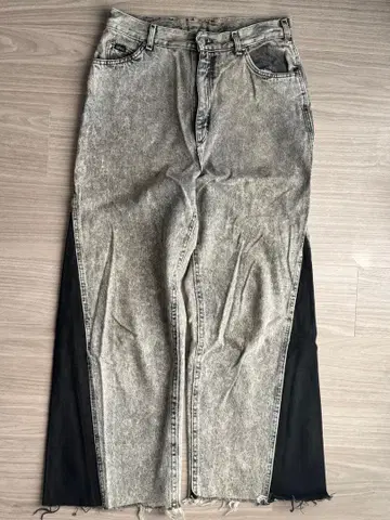 리메이크 데님 블랙 Lee