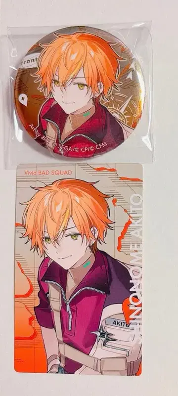 프로세카 세카라이 에피카 캔뱃지 아키토