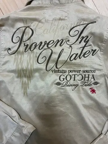 GOTCHA 갓차 긴 셔츠 S 사이즈 베이지