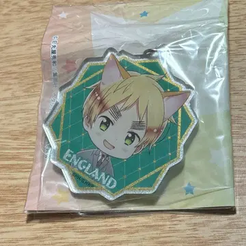 영국 아크릴 키링 난자타운 프라이스 헤타리아