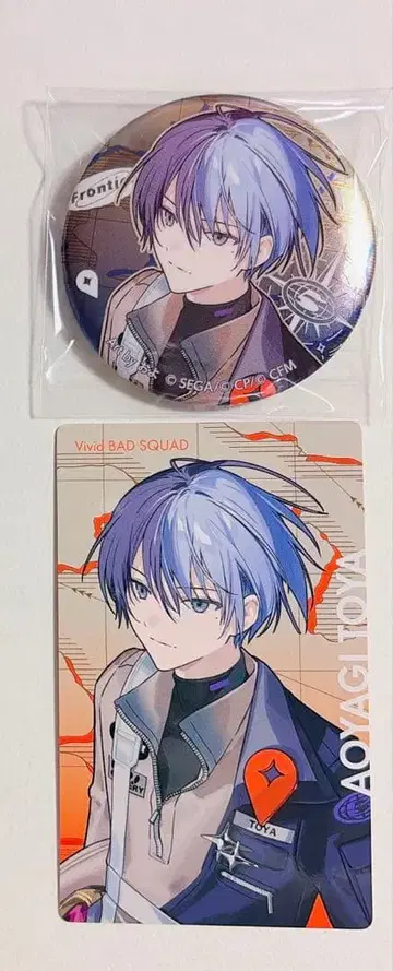 프로세카 세카라이 에피카 캔뱃지 토우야