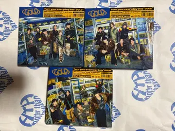SixTONES GOLD 초회 한정판 3장 세트