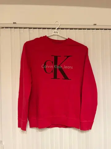 Calvin Klein Jeans 빨간색 L 트레이닝복