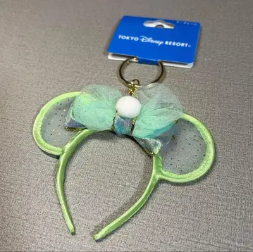 TDS 판타지 스프링스 팅커벨 머리띠 키체인 [새상품]