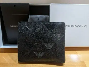 EMPORIO ARMANI 엠포리오 아르마니 이단 접이식 지갑