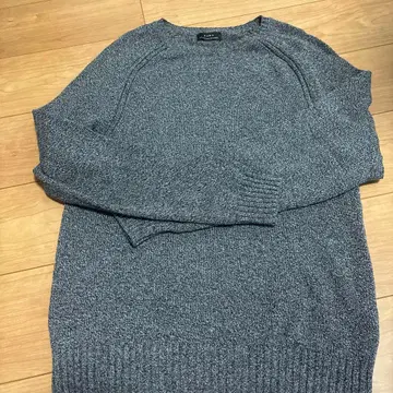 ZARA 그레이 니트 스웨터 긴팔