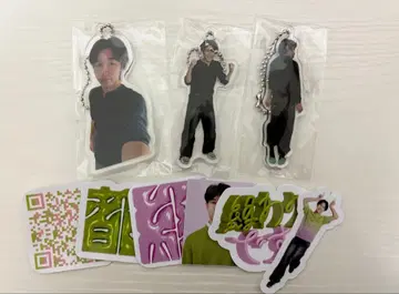 도쿄 아크릴 키링 스티커