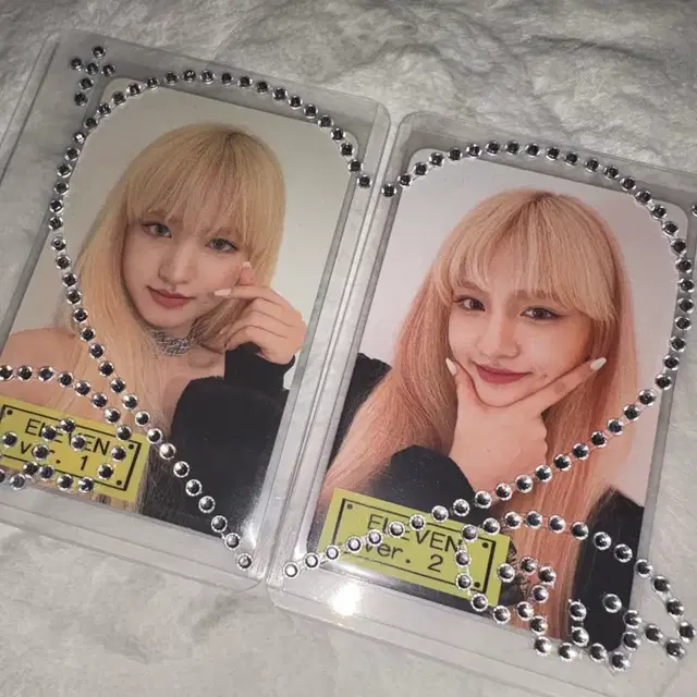 아이브 리즈 일레븐 앨범 ver. 1,2 포카 포토카드 양도 판매