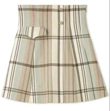 Snidel 플리츠 스커트 쇼츠 그린