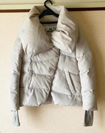SLY JACKET 다운 자켓 사이즈 1 라이트 그레이