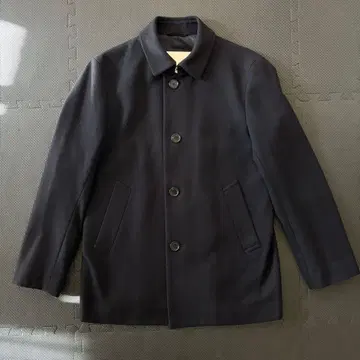 [ 새상품급 ] 매킨토시 철학 울 코트 네이비