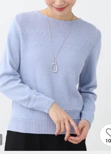 [ 택 포함 미사용 새상품 ] 리플렉트 라메 니트 M 사이즈 일본제