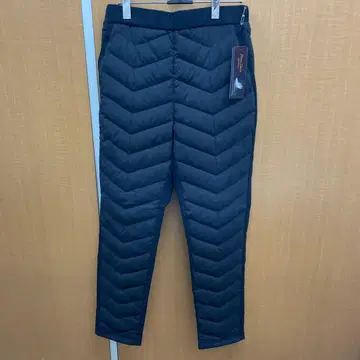 다운 팬츠 프리미엄 블랙 블랙 L 사이즈