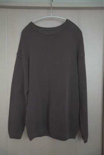 [crepuscule] Moss stitch crew LS [사이즈 2]