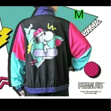 스누피 PEANUTS 70주년 자켓 M 윈드 브레이커 미사용 새상품 2
