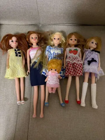 타카라토미 리카짱 인형 6체 묶음 판매