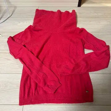 ESCADA 캐시미어 레드 스웨터 XS