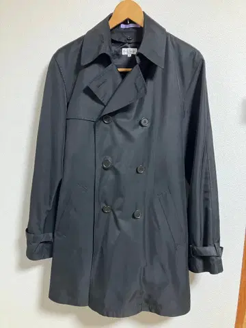 폴 스미스 블랙 트렌치코트