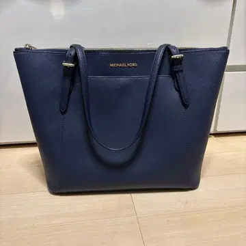 MICHAEL KORS 네이비 토트백