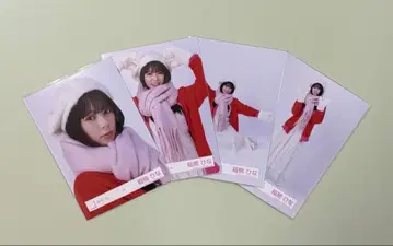 사쿠라자카46 이나구마 히나 브로마이드 겨울 의류 코디 컴프