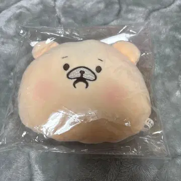 토모다치와 곰 폭신폭신 패스 케이스 얼굴 미개봉 새상품