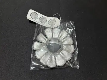 무라카미 다카시 플라워 키체인 실버