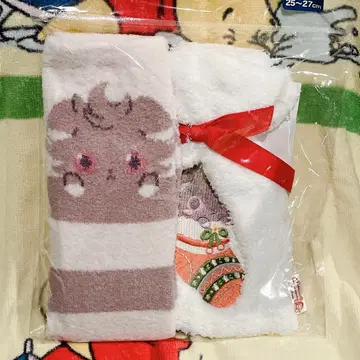 포켓몬 센터 크리스마스 포켓몬 니스퍼 복슬복슬 미들 양말