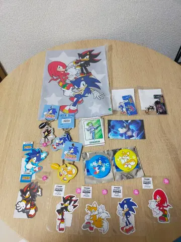 소닉 더 헤지혹 굿즈 세트