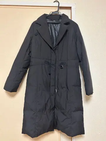 ICB 블랙 롱 다운 자켓