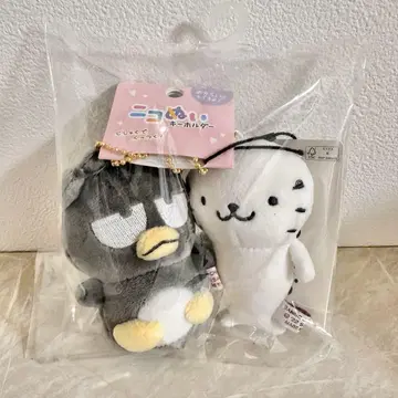 배드마츠마루 & 굿하나마루 니코 키링 산리오 Sanrio