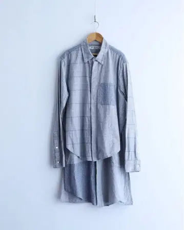 FUNSET OF ART 롱 셔츠 크레이지 패턴 팬 세트