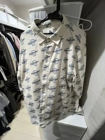 Challenger 로고 프린트 긴팔 셔츠 L