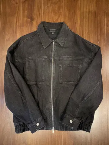 h&m 블랙 데님 자켓 ANONYMOUS