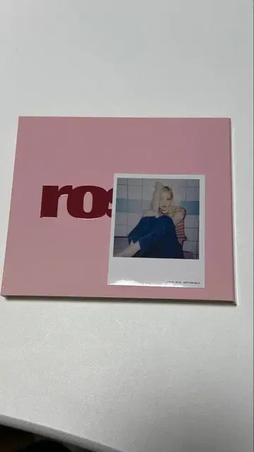 rosie 앨범 BLACKPINK ROSE