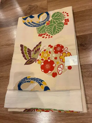 [ 미사용 새상품 ] KIMONOMACHI 나비와 꽃의 오비