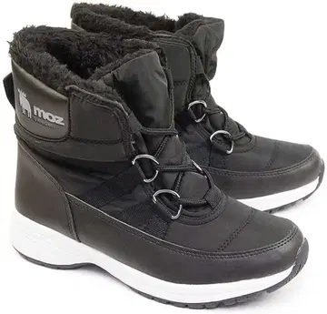 [택 포함 새상품] moz 모즈 여성용 스노우 부츠 블랙 24cm