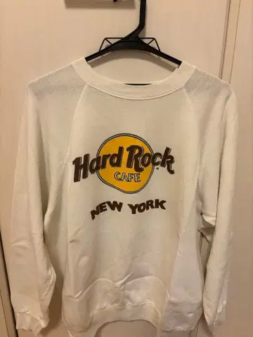 하드 록 카페 뉴욕 맨투맨 L