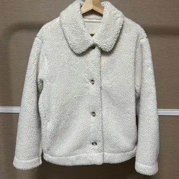 UNIQLO 보아 플리스 자켓 XL 화이트