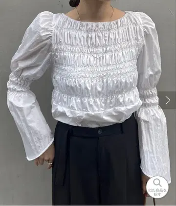 SHENERY (시너리) 셔링 블라우스