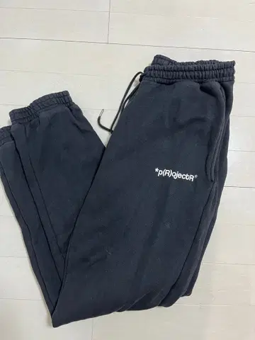 *p(R)jectR 블랙 조거 팬츠 M