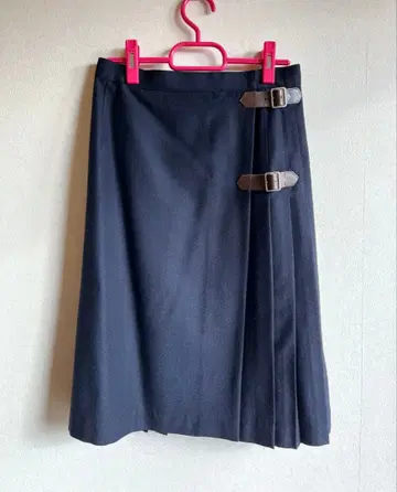 SUIVI 플리츠 랩 스커트 온워드 카시야마