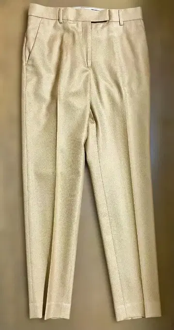 새상품급 Tomorrowland 스틱 팬츠 카멜 32호