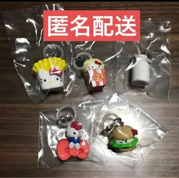 헬로키티 아메리칸 디자인 메지루시 액세서리 전 5종 컴플리트 세트