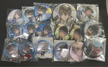 니지산지 EN 아이크 이브랜드 캔뱃지 모음