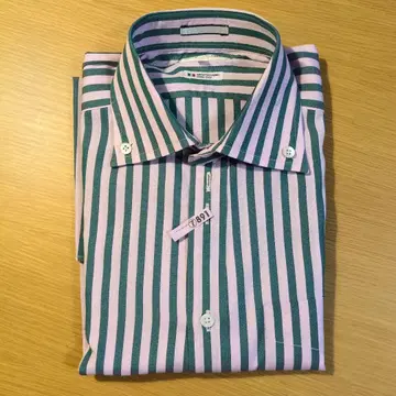 폴 스미스 버튼 다운 스트라이프 긴팔 셔츠 L 사이즈