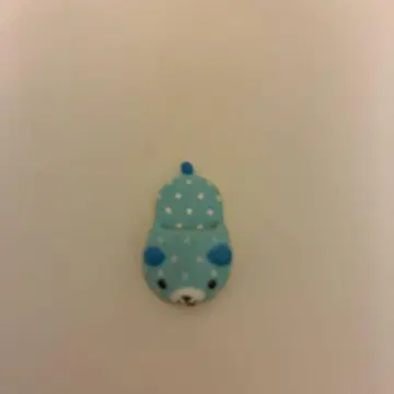 스카이블루 곰 모양 캐릭터 굿즈