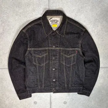 EDWIN US 클래식 G 블랙 데님 미사용 레벨 90s