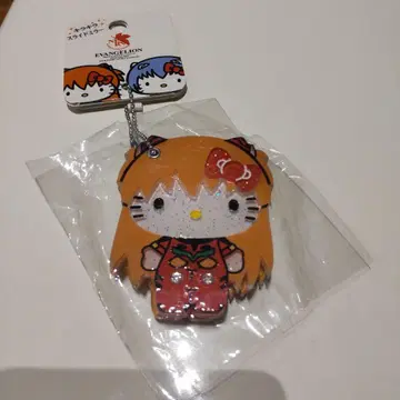 [ 레어 ] 헬로키티 에반게리온 슬라이드 거울